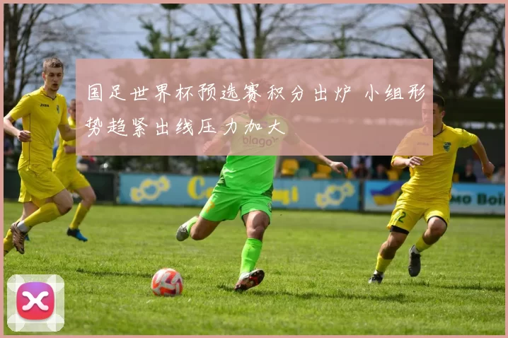 国足世界杯预选赛积分出炉 小组形势趋紧出线压力加大