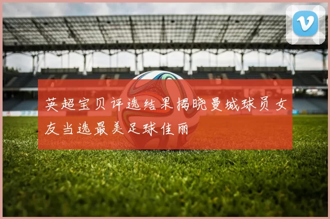英超宝贝评选结果揭晓曼城球员女友当选最美足球佳丽